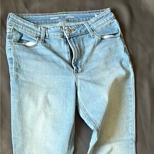 Old Navy Women's Light Blue Straight Leg Jeans